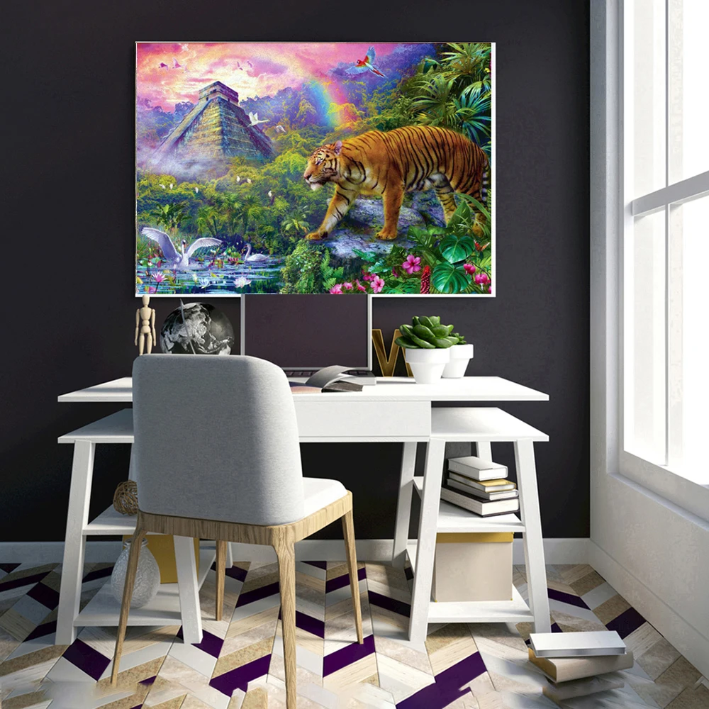 Алмазная живопись своими руками полная 5d алмазная вышивка крестиком мозаика