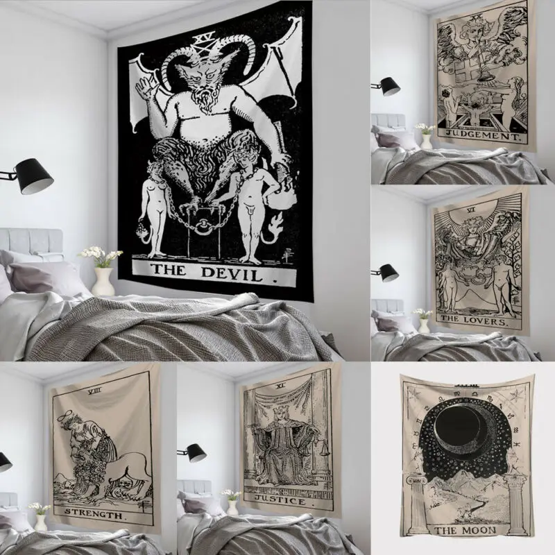 Лидер продаж 2020 настенный гобелен из полиэстера с рисунком карты одеяло домашний