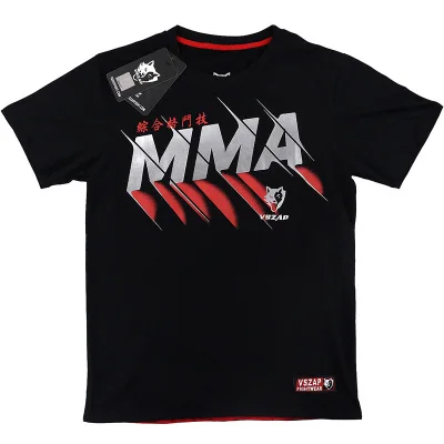 VSZAP MMA Муай Тай боксерские шорты Muay ThaiPattern Спортивная футболка тренировочная