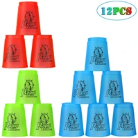quick stack cups 12 pack stacking cups children classic stack speed training game toys festival gifts for boys girls