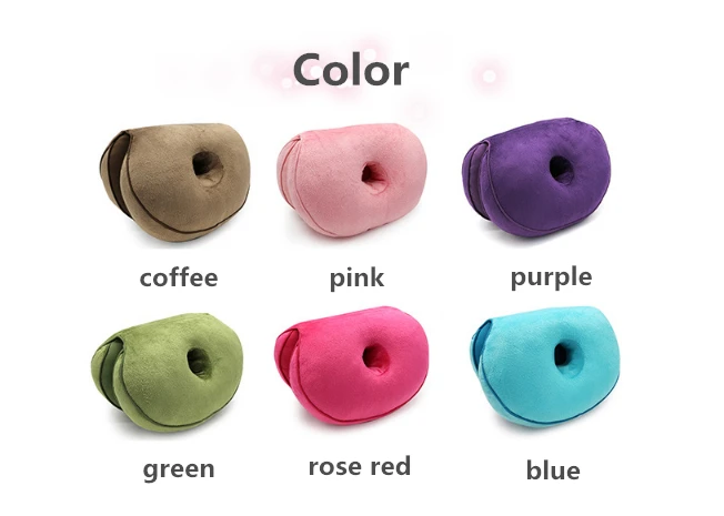 

100% Pure Memory Foam Роскошная Ортопедическая подушка для снятия боли в спине, радикуляции, копчика и хвостовой кости (R31)