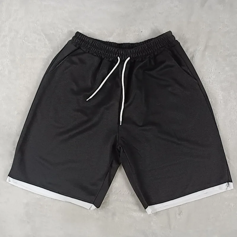 

short homme men's Men's shorts men Shorts pants man summer mid regular casual cotton solid pockets loose print