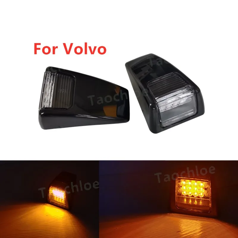 1pair Amber color 24v truck corner lamp used for volvo Lights FH13 lights OE 82114500 | Автомобили и мотоциклы
