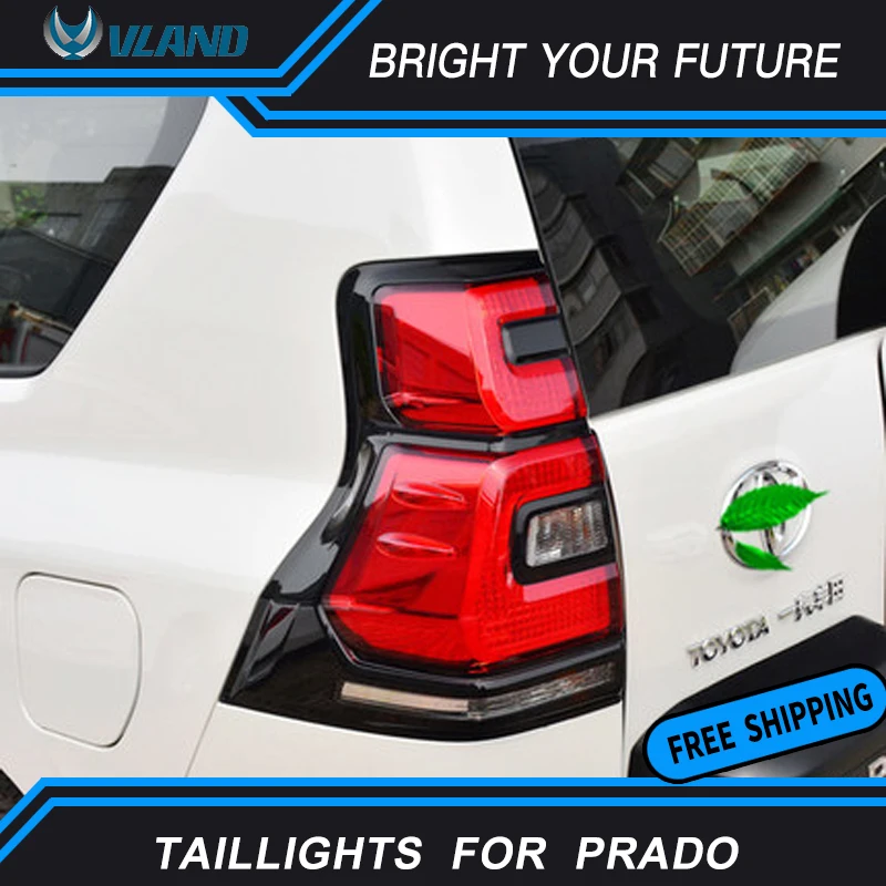 Светодиодный задний фонарь для Toyota Land Cruiser Prado светильник 2011-2017 s plug and play |