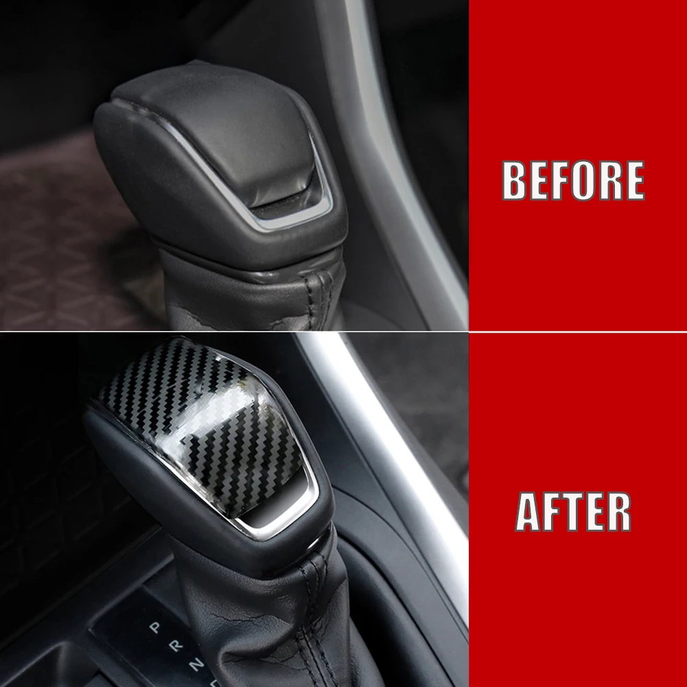 Отделка из углеродного волокна для 2019 2020 Toyota RAV4 отличного качества легкая