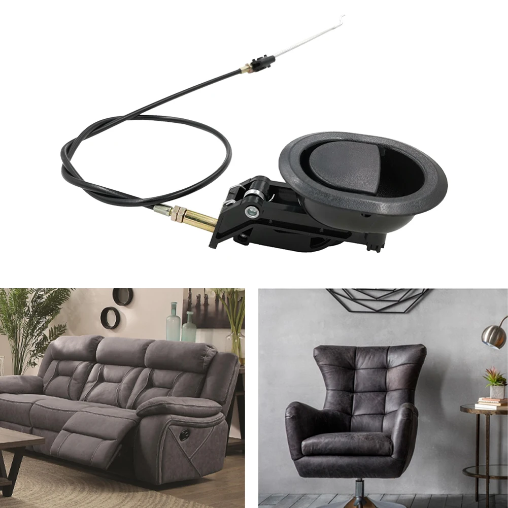 

Home Sofa Release Cable Switch Wire Replacement Part Black Material Easy Install Pull Handle Chair Recliner Tool Accessibility