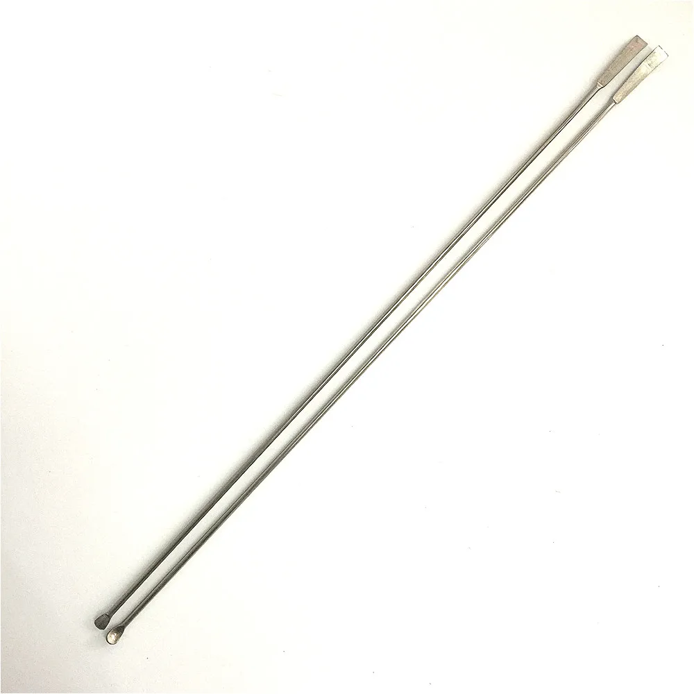 Микрон Совок наркотиков ложка Скребок Лопата 180 мм Нержавеющая сталь следов