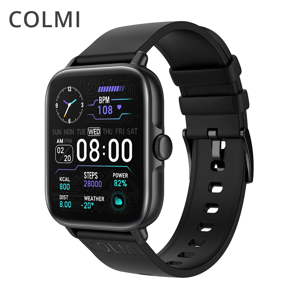 

Смарт-часы COLMI P28 Plus, водостойкие, IP67, Bluetooth