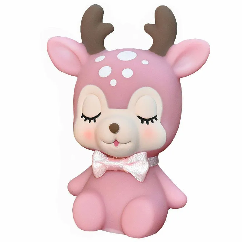 Автомобильный ароматизатор лось твердый парфюм оригинальный с мультяшным