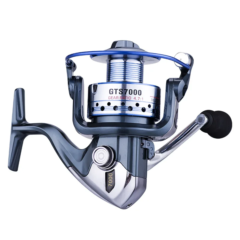 

1000-7000 Spinning Reel 13+1 Coil Bearings Anti-corrosion Fishing Reel for Lake Reservoir Pond Ocean Boat Fishing Accessories