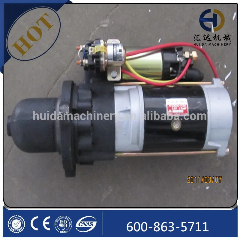 

electric parts PC350-7 starting motor 600-863-5711 in stock
