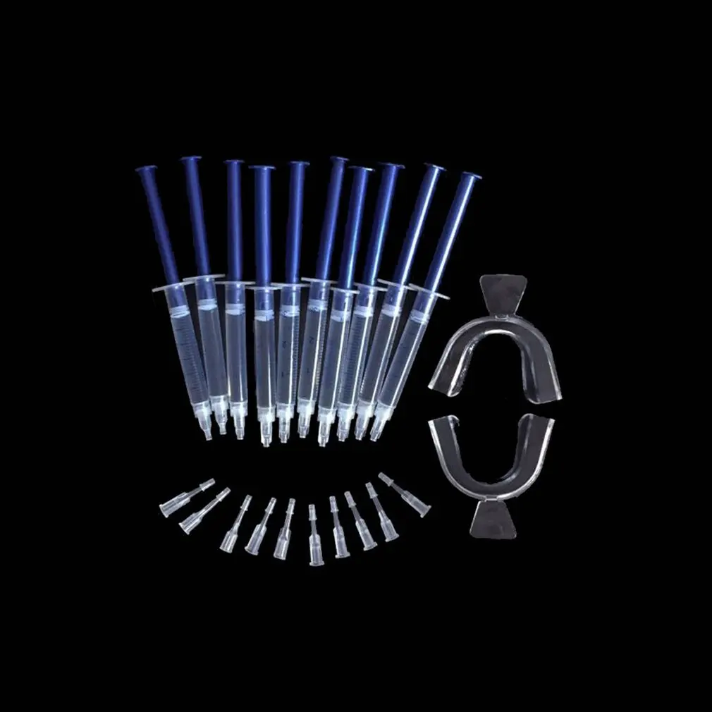 10 шт. оральный отбеливательный гель профессиональные белые зубы Отбеливание