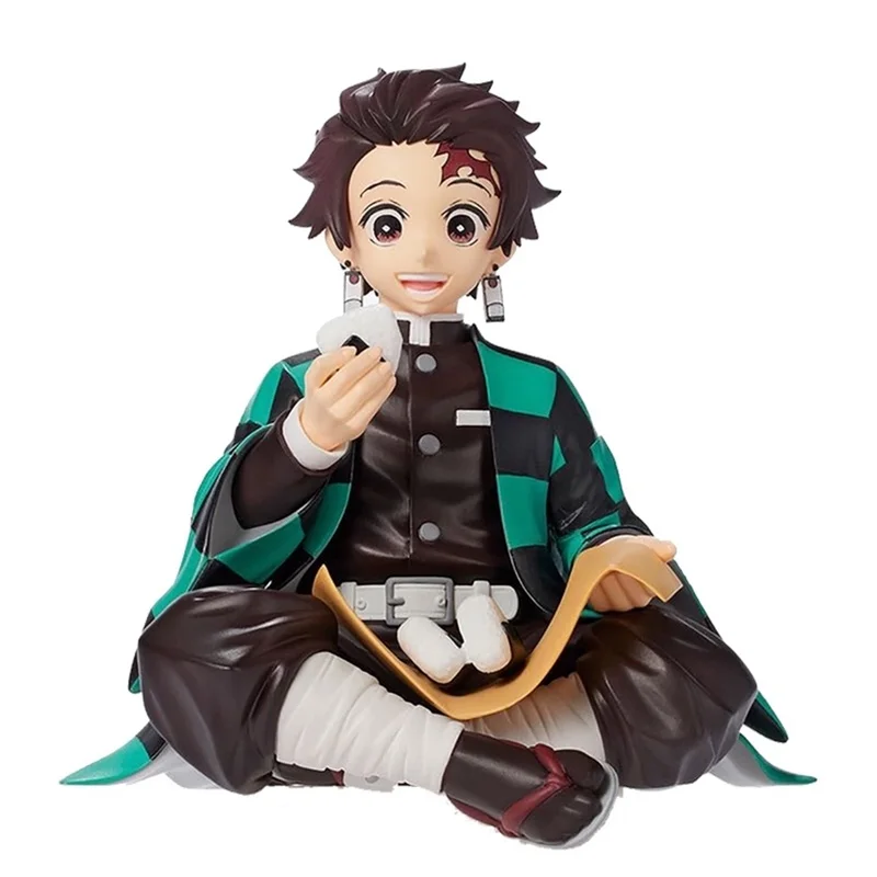 

Pre-Sale Demon Slayer Kamado Tanjirou Anime Doll Figures Collectibles Pvc Model Toy Instant Noodle Press 13Cm Anime Figure Gift