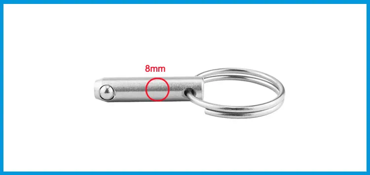4 шт. 8*35mmBSET MATEL морской класс быстросъемный шариковый штифт для ЛОДКИ БИМИНИ