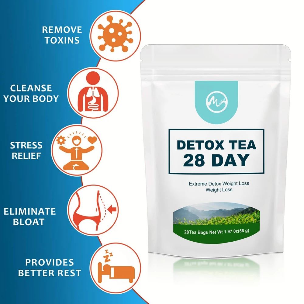 Minch Detox чай чистый натуральный очиститель тела сжигание жира эффективный