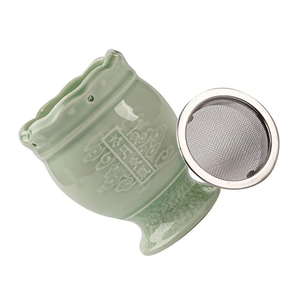 

1 Set Ceramic Moxa Burner Pot Reusable Professional Healthy Moxibustion Pot