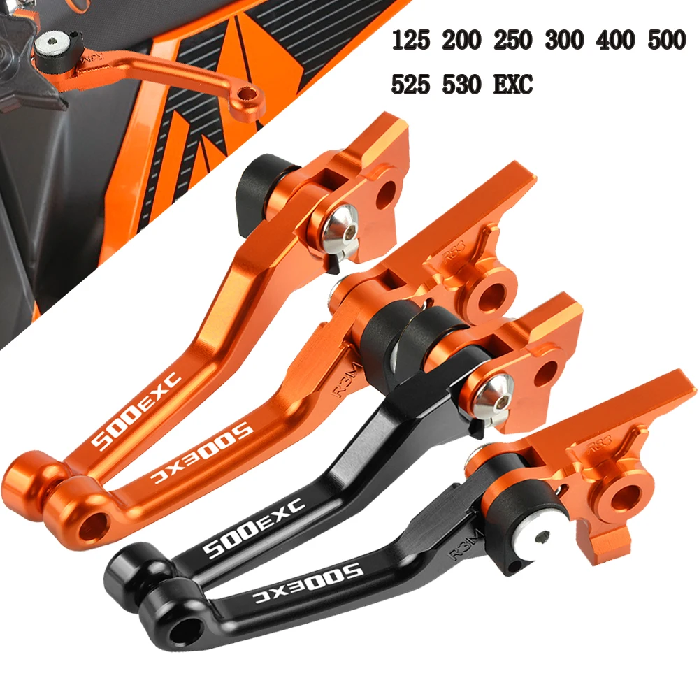 

FOR EXC 125 200 250 300 400 500 525 530 EXC Handbrake Motorcycle DirtBike Motocross dirt bike Pivot Handle Brake Clutch Levers