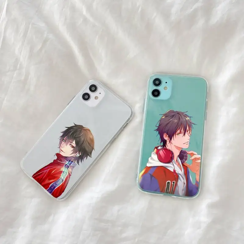 

Division Rap Battle anime Phone Case Transparent soft For iphone 12 11 13 7 8 6 s plus x xs xr pro max mini