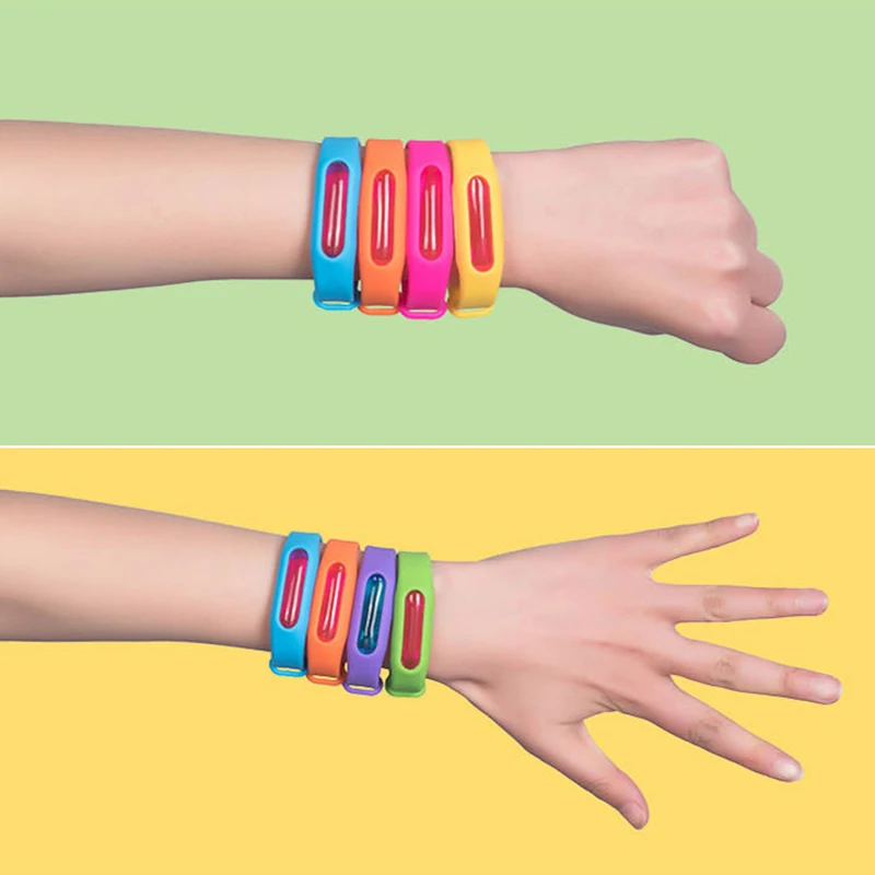 

For Kids Mosquito Killer Dropship 1set Bracelet+Anti Mosquito Capsule Pest Insect Bugs Control Mosquito Repellent Wristband
