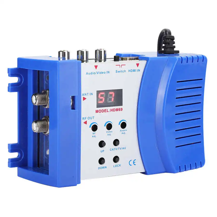 Модулятор цифровой SDR HDM69 совместимый с HDMI модулятор преобразователь AV в RF