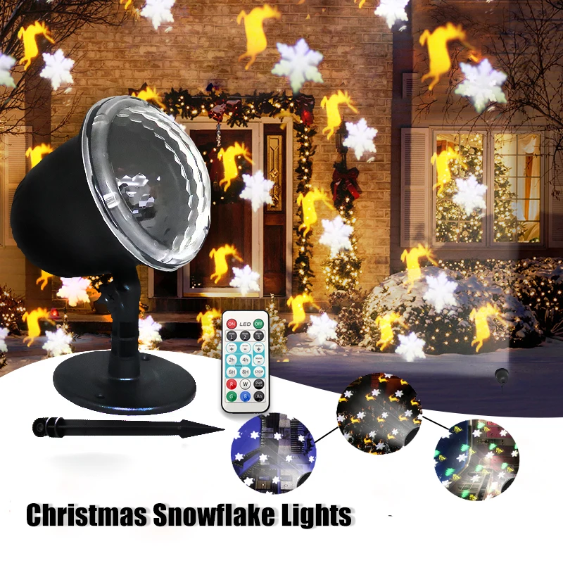 

Наружная Рождественская декорация для снежной погоды светильник 90-240V освещение для домашней вечеринки светильник ing дистанционного праздн...