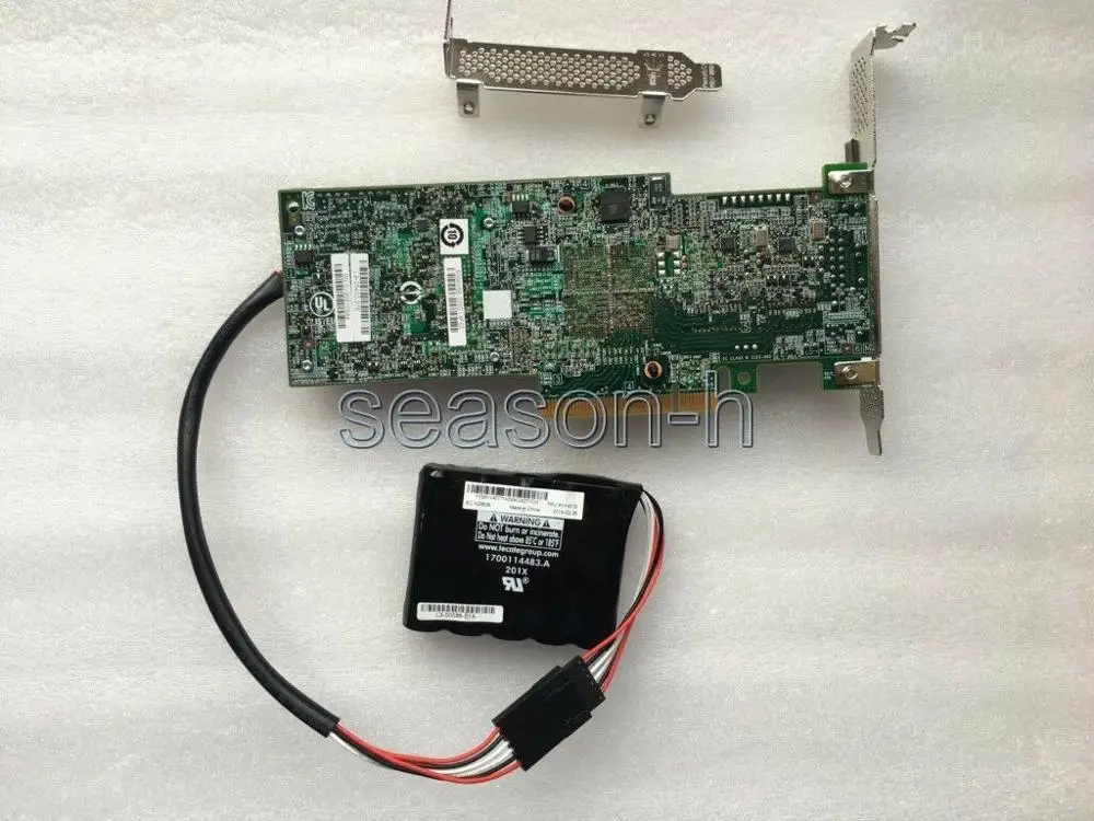Контроллер RAID + LSI BBU09 supercap 8 портов 6 ГБ PCI-e SAS/SATA 1 кэша IBM M5110 | Компьютеры и офис