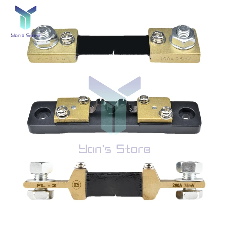 

Шунт 10A 20A 30A 50A 100A 200A 300A 75мв, новейший сварочный аппарат, латунный резистор, шунты постоянного тока для аналоговых панелей