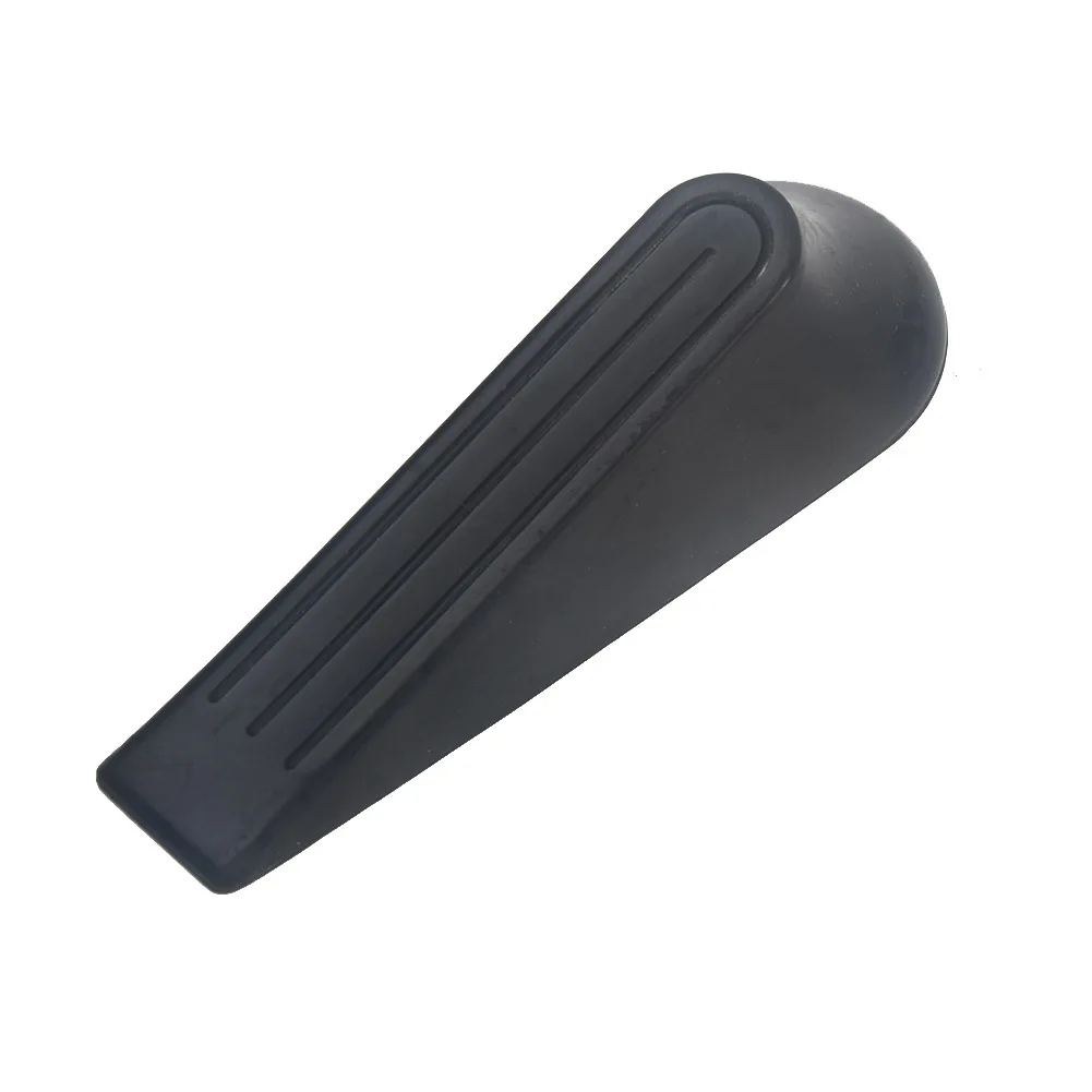 

Home Security Anti Slip Rubber Block Door Jam Guard Wedge Baby Safety Protector Door Stopper Holder