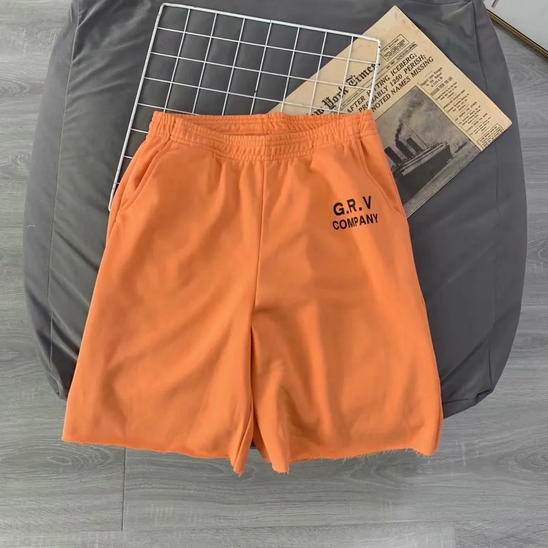 

2020 Summer New Terry Cotton Elastic Waist Printed Letters Shorts Hot Pants Female Casual Loose Sports Shorts Teenagers