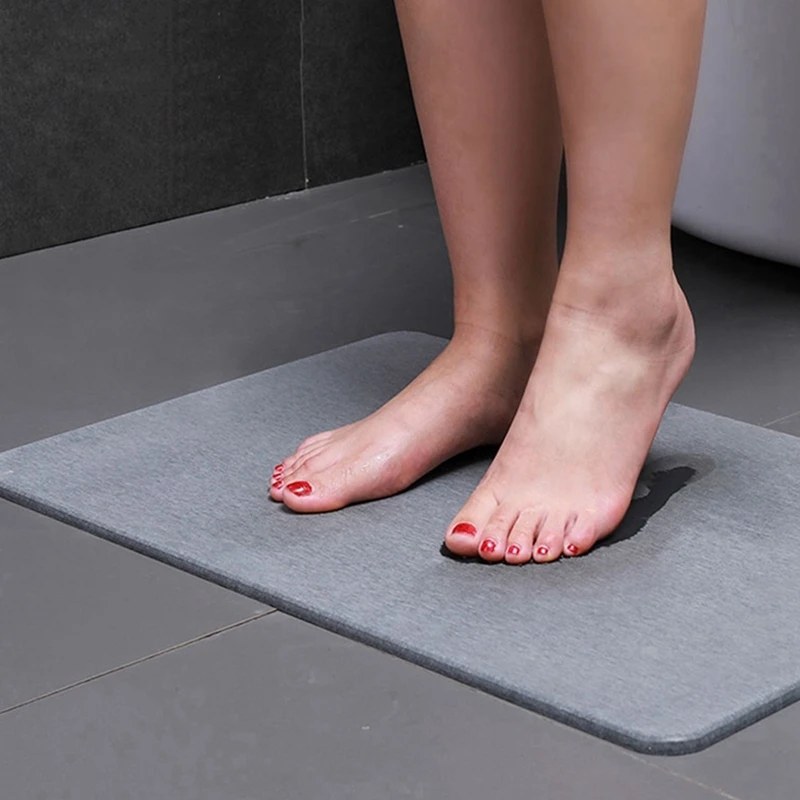 

Diatomite Mat Diatom Mud Anti-Slip Absorbent Mat Bathroom Absorbent Diatomite Pad Fast Drying Carpet Mat