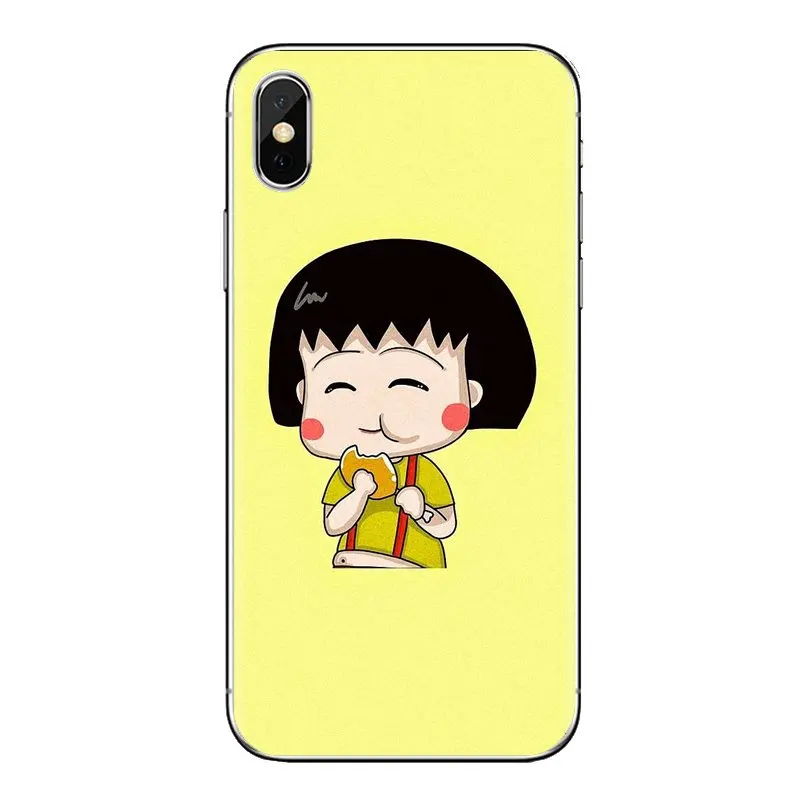 Для Samsung Galaxy A3 A5 A7 A9 A8 звезда A6 плюс 2018 2015 2016 2017 Chibi Maruko Chan Арт Мягкие прозрачные