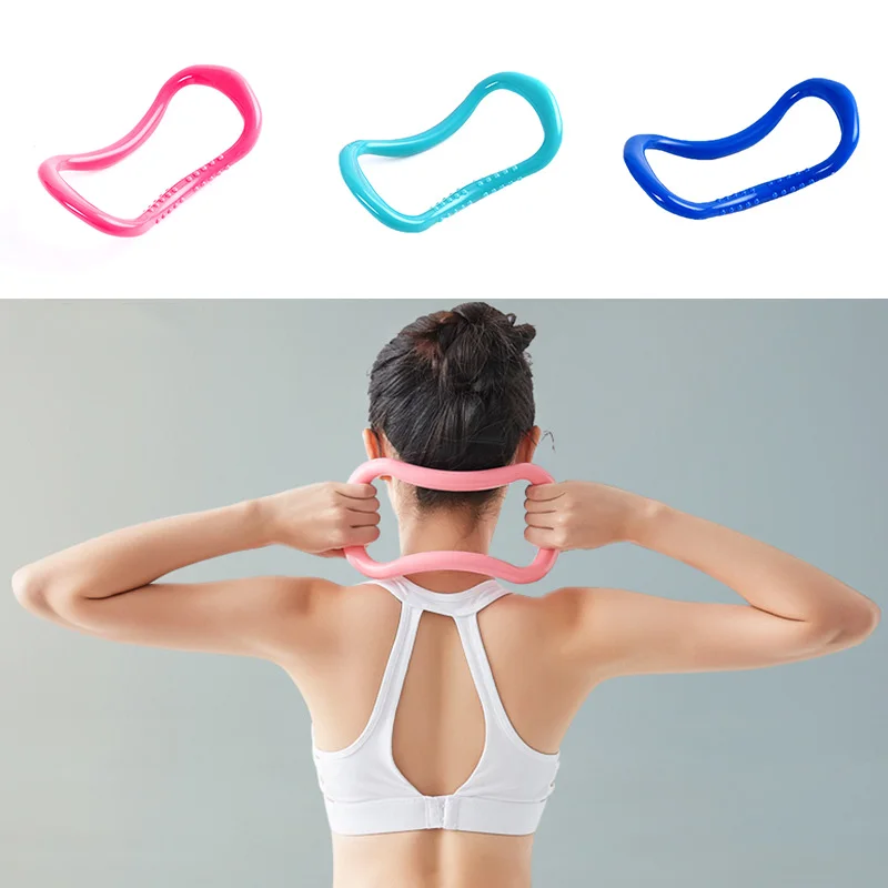 

Yoga Ring Sport Accessories For Home Exercise Fitness Magic Ring Bodybuilding Circle Pilates Sports Magic Rings Hot Sale
