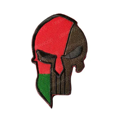 Belarus Spartan Каратель Спартанский череп шлем Россия Американский Израиль Канада Испанский Великобритания Чешский Немецкий флаг патч тактический боевой дух нашивки значки - Цвет: Belarus Spartan