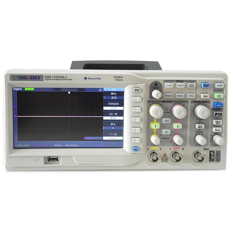 Цифровой осциллограф SIGLENT SDS1102CNL 100MHz 2CH USB-устройство | Инструменты