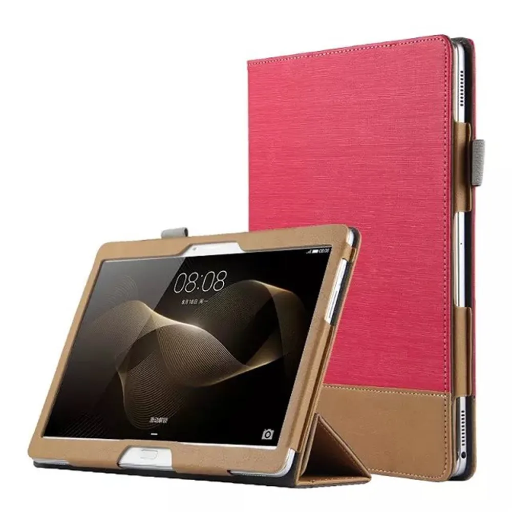 MediaPad M2 10 0 PU раскладный Кожаный чехол Чехол 1 ''Лоскутная Стенд для Huawei Медиа Pad