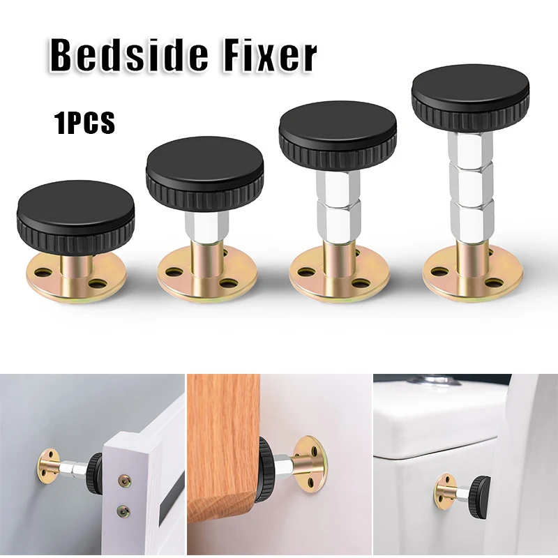 

Bedside Anti-Shake Anti-collision Fixer Headboards Prevent Loosening Bed Squeaky Bed Support Feet Height Adjustable Household