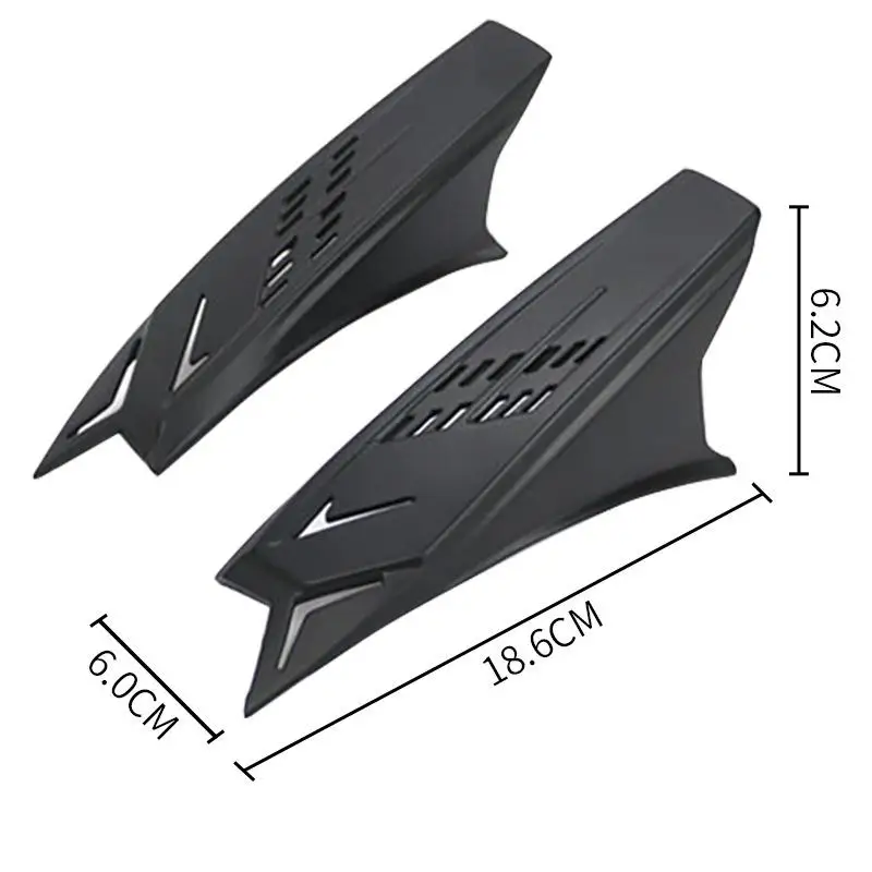 2Pcs Helmet Racing Ear Horns Motorcycle Punk Style Scooter Motorbike Horn Accessories |