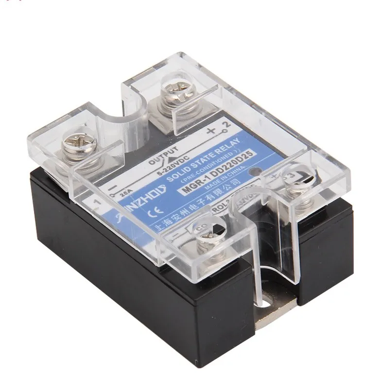 Твердотельное реле постоянного тока Однофазное DD220D25 MGR 1 DC управление SSR 25DD|solid state