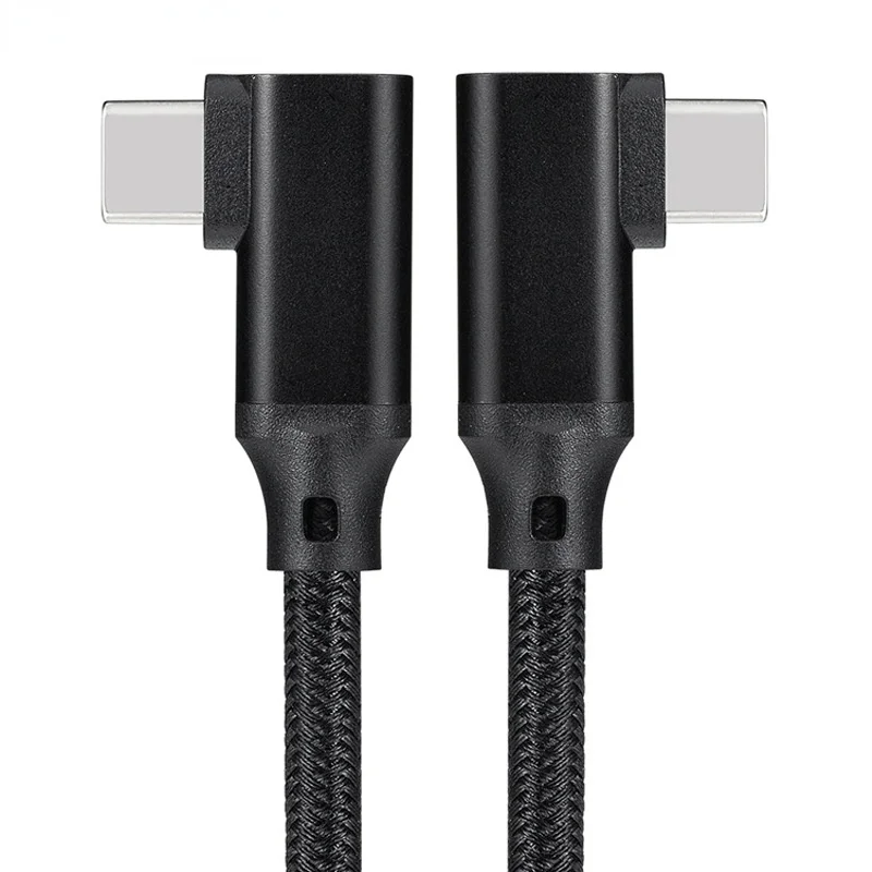 USB-кабель с разъемом типа C 100 Вт 90 градусов 10 Гбит/с | Электроника