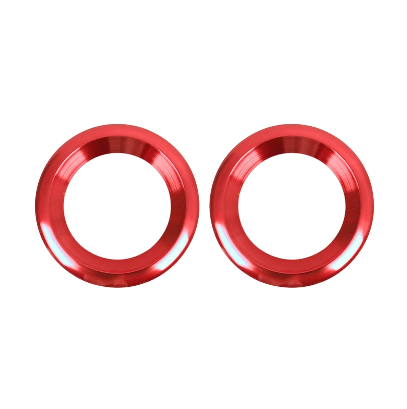 2 шт. автомобильный аудио радио динамик отделка кольца алюминиевый сплав кольцо