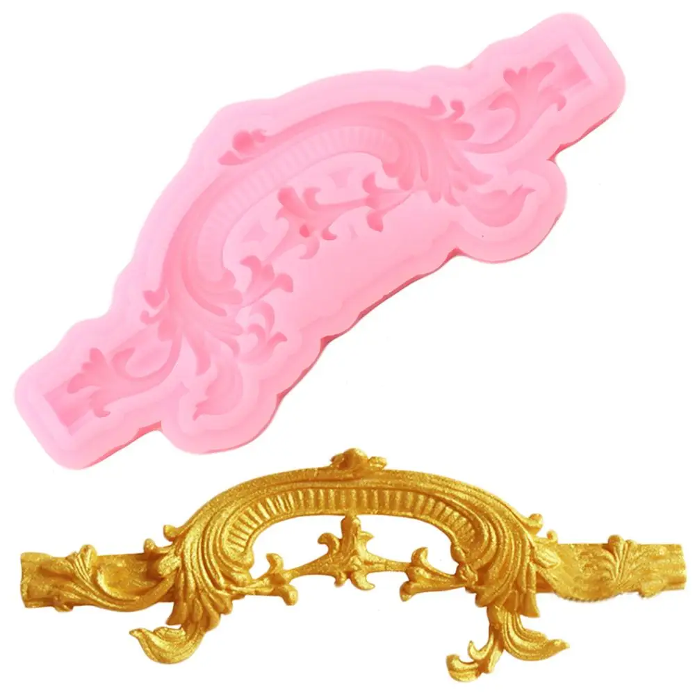 Рельефные формы для выпечки тортов силиконовые кружевные конфет кексов топперов