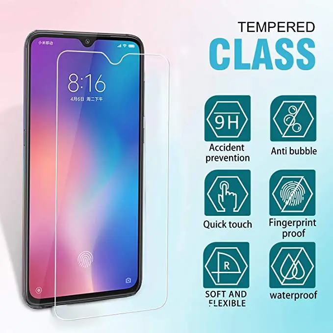 Закаленное стекло для Xiaomi Mi 9 SE Защитная пленка экрана телефона Mi9 Защитное 9SE MI9SE