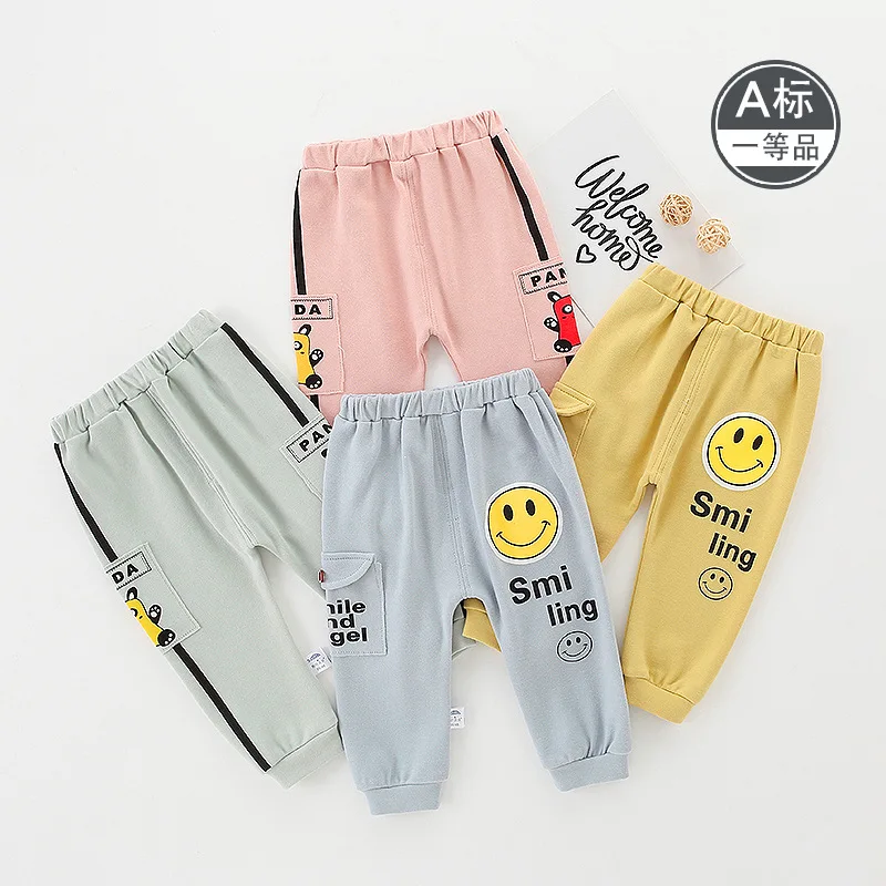 Fashion Boy Clothing Baby Cargo Pants Newborn Cool Harem Trousers Sports Infant Legging Bebe Fille |
