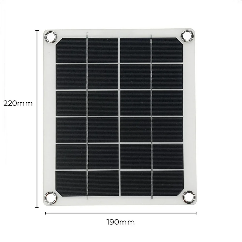 solar panel kit 40W 12V Cooling Ventilation Fan Solar Inverter Kit Complete Power Generation For Home Office Outdoor | Обустройство