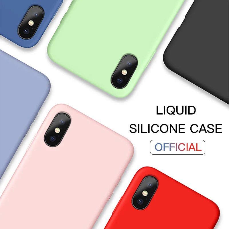 Оригинальный жидкий силиконовый чехол Luphie для iPhone 7 8 6 6S Plus X XS Max XR мягкий