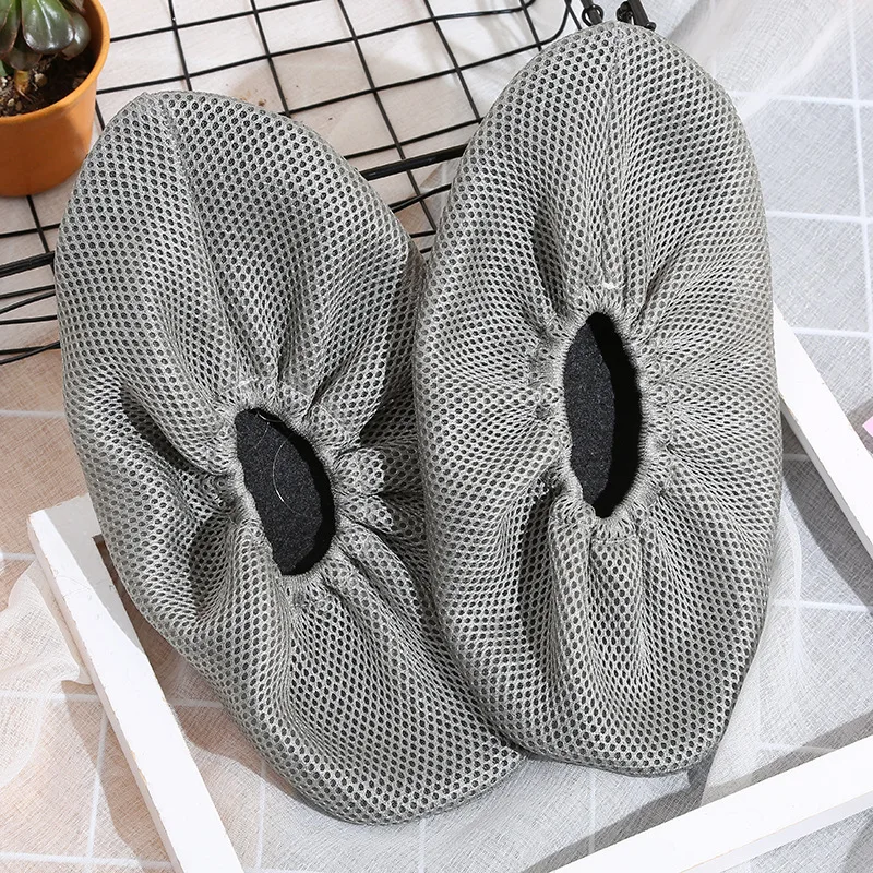 1 пара тканевых чехлов для обуви уплотненные многоразовые эластичные накладки