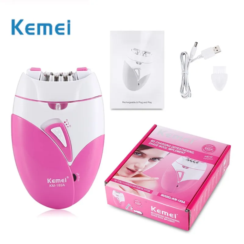

Portable Electric Epilator USB Charging Shaver Stainless Steel Blade Women Hair Remover Professional Painless Shaving Machine 42