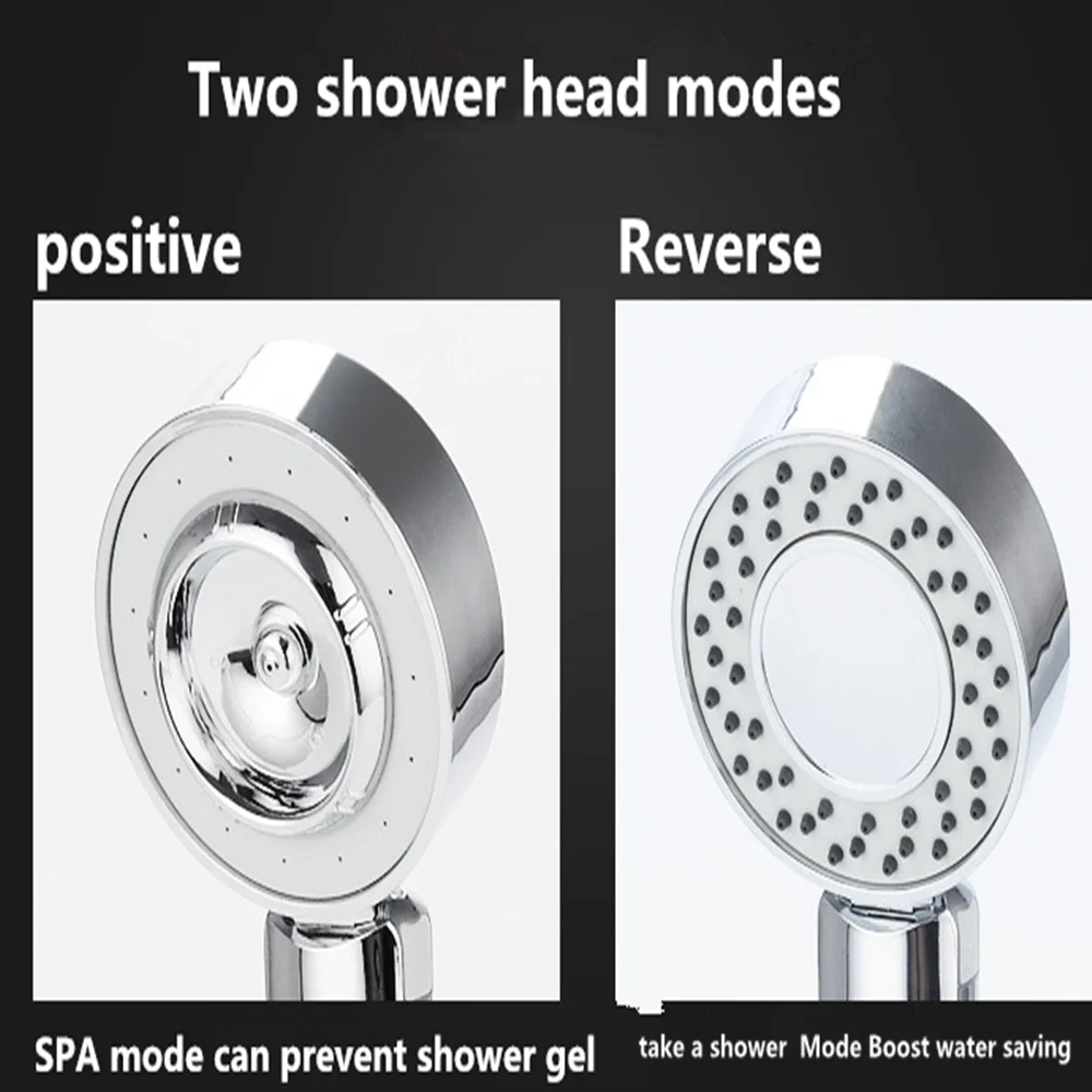 Многофункциональная Двусторонняя насадка для душа душевая лейка под давлением