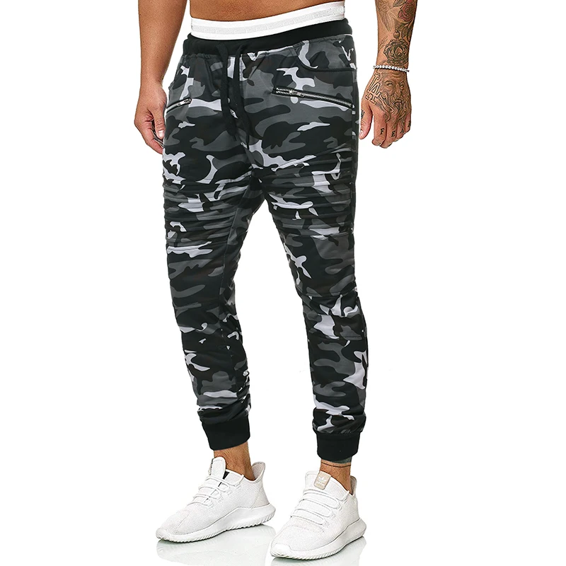 MJARTORIA новые мужские камуфляжные повседневные штаны 2019 Мужская мода для спортзала