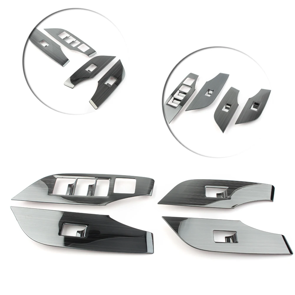 

Панель для подъема автомобильного интерьера, переключатель, декоративная крышка для Toyota RAV4 2019-2020 4 шт./компл.